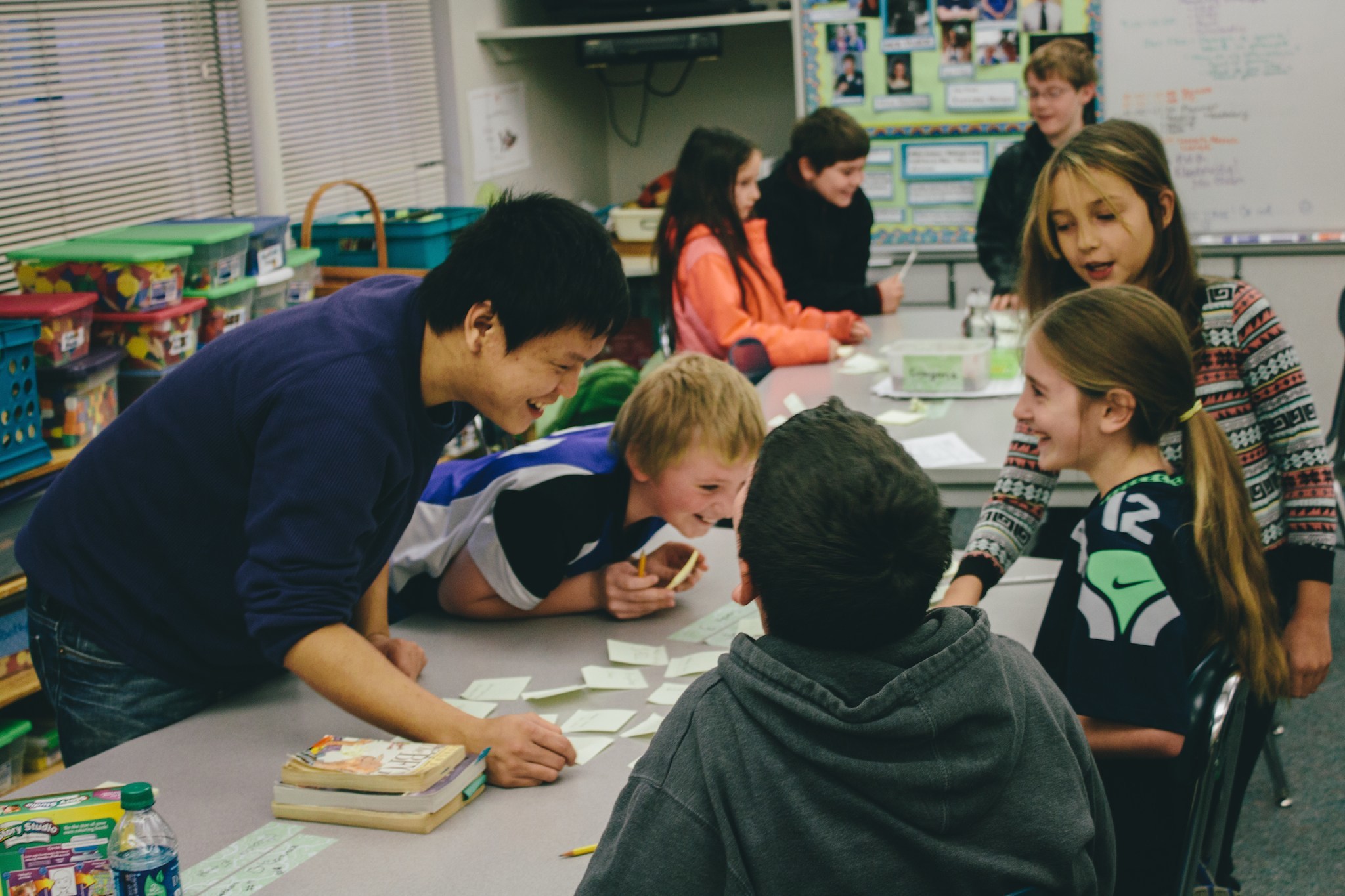 We conducted Minecraft Weather's user research by visiting a 4th-grade classroom