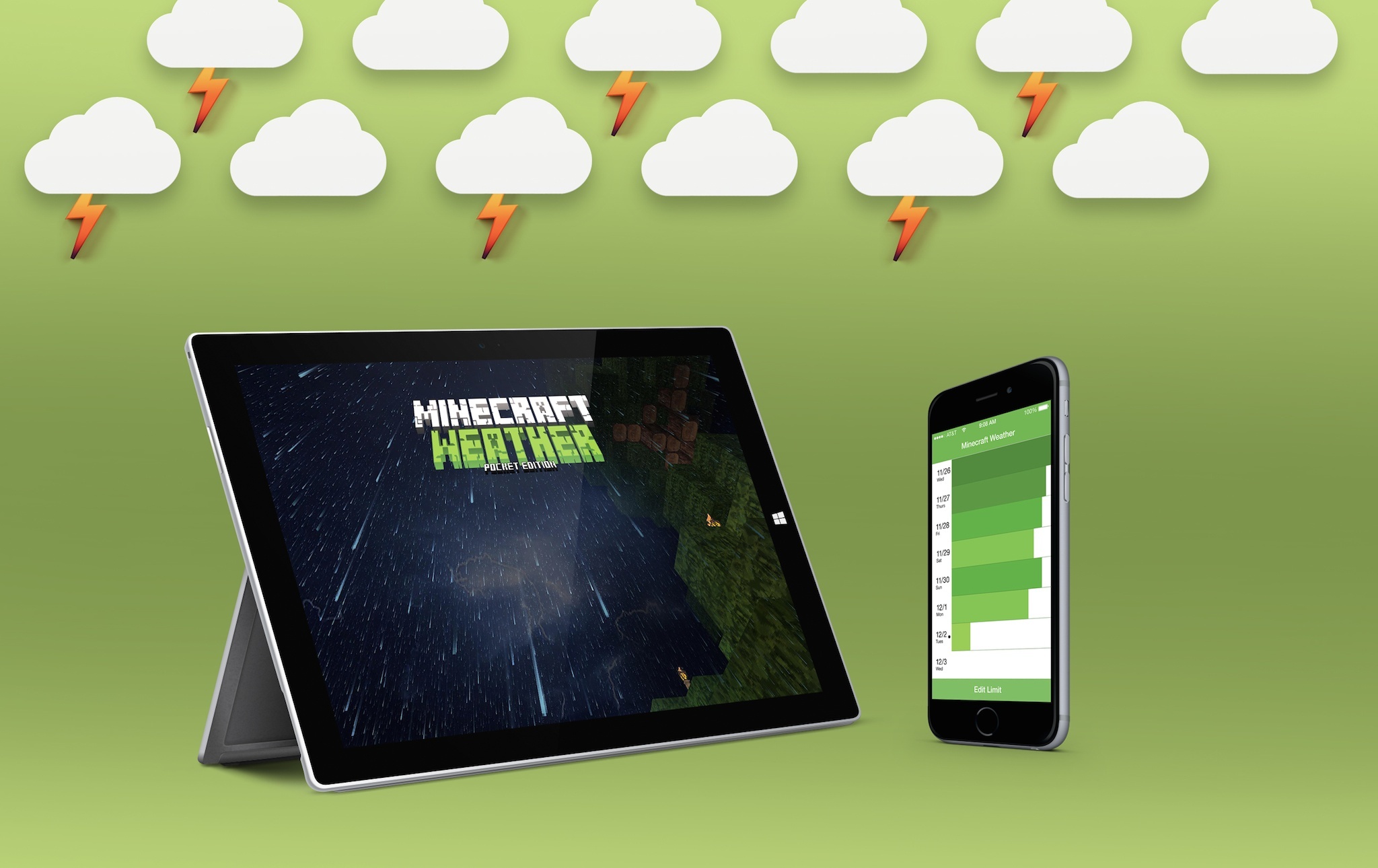 Minecraft Weather Cover Photo