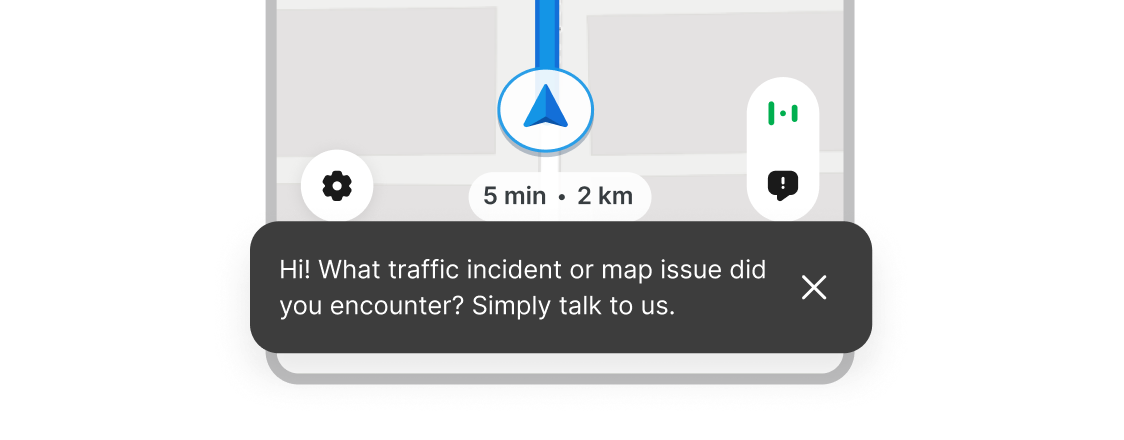 V1 prototype — OS speech with snackbar confirmation
